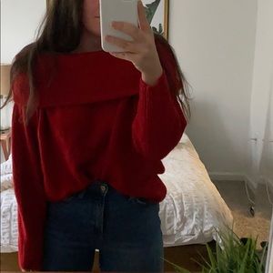 H&M off the shoulder sweater